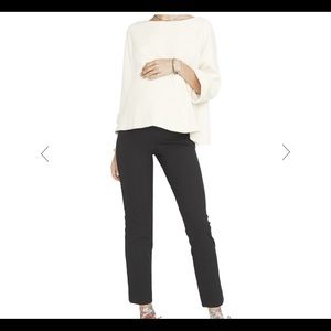 HATCH  Under belly Maternity Ankle Blue Pants Sz/1
